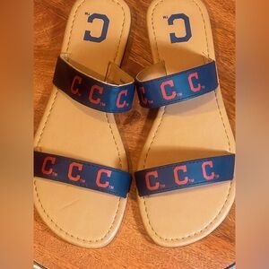 New Women’s Cleveland Indians (Guardians) Sandals Flip Flops